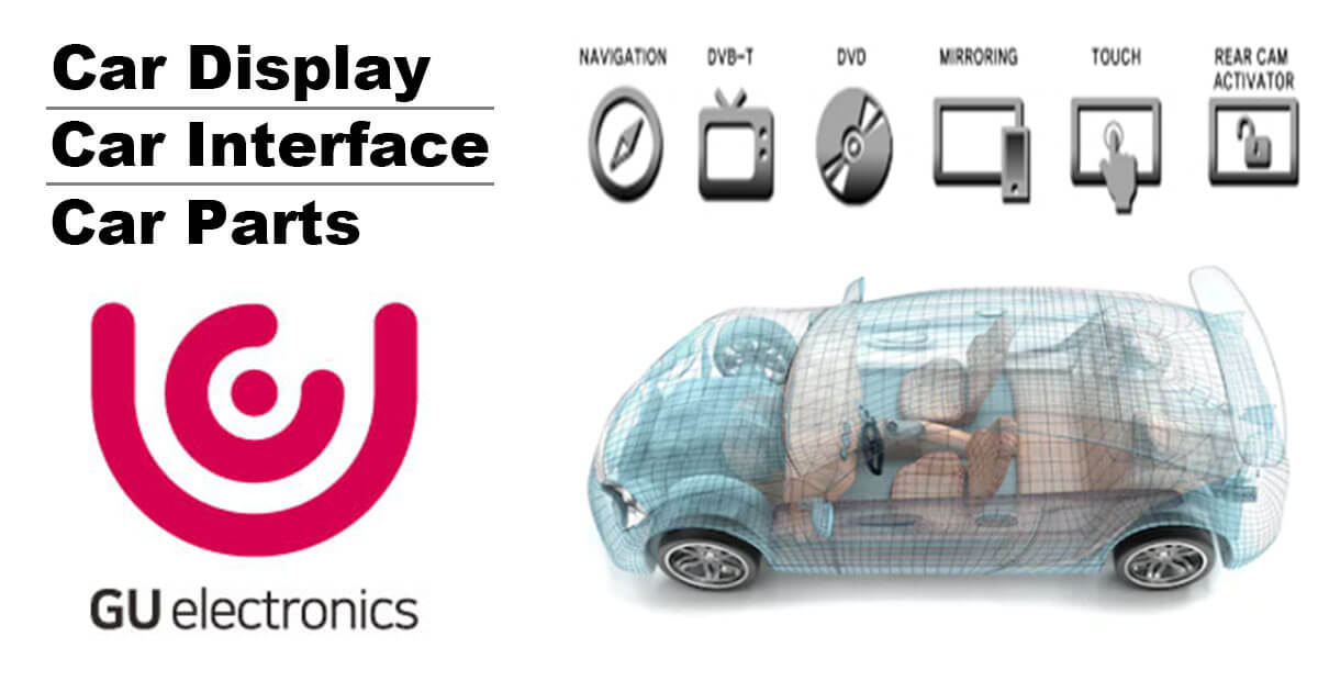 Car Interface, Multimedia Video Interface for Automotive Display, Video, AV